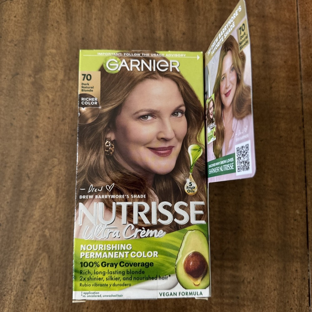 Garnier Nutrisse‎ Ultra Nourishing Hair color Dark Natural Blonde 70